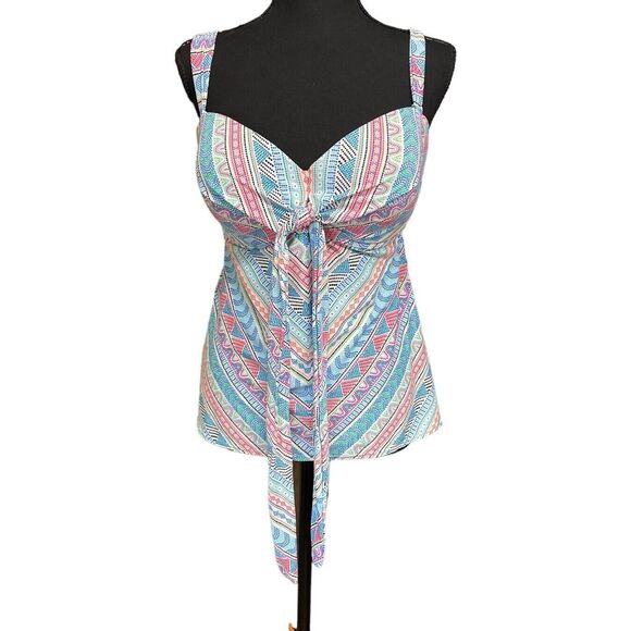 Santa Cruz Convertible Underwire Tankini Swim Top NWOT - Picture 3 of 10